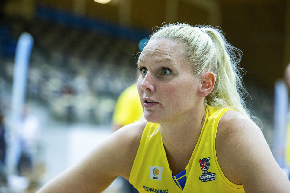 Louice Halvarsson tror på svensk framgång, trots en tuff uppladdning.