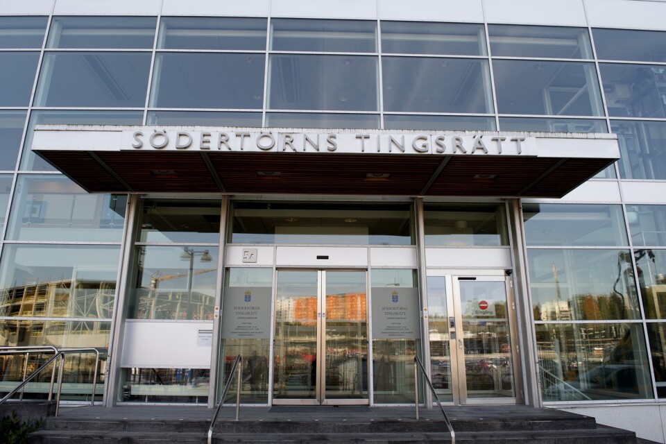 Målet ligger hos Södertörns tingsrätt, men huvudförhandlingen hålls i säkerhetssalen i Stockholms tingsrätt. Arkivbild.