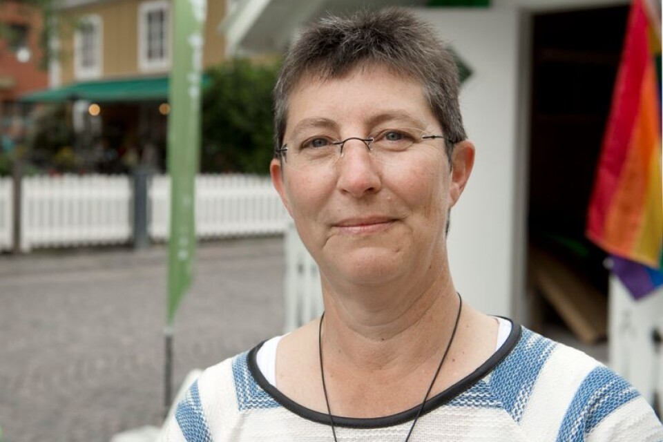 Cheryl Jones Fur, miljöpartiets gruppledare i Växjö kommun.