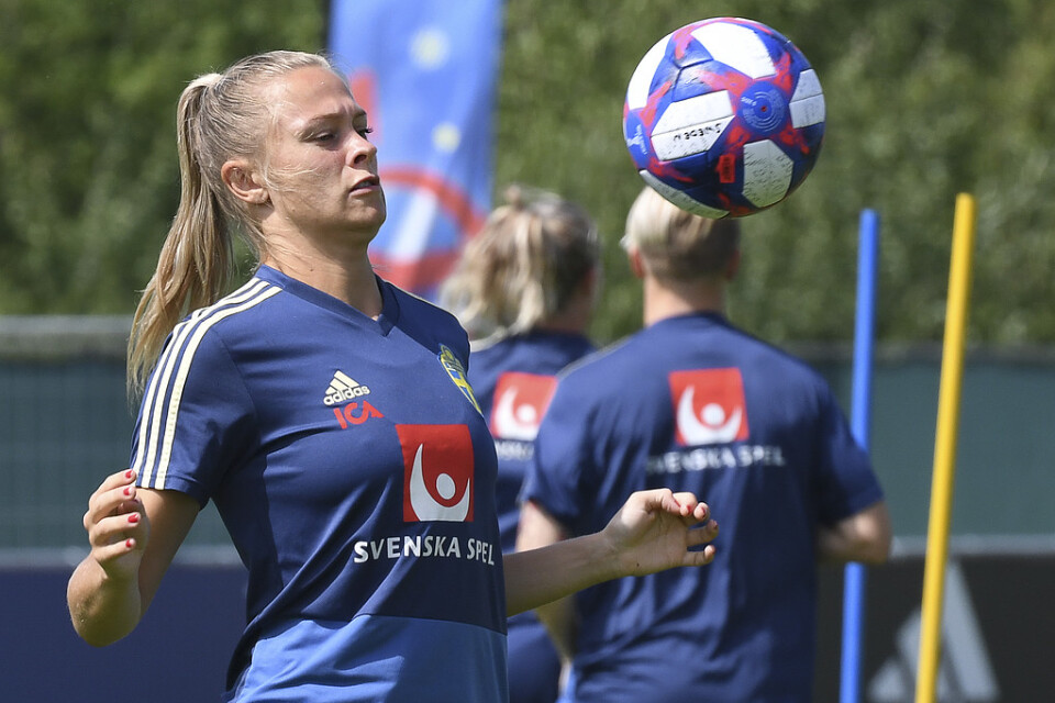 Fridolina Rolfö har gjort ett mål hittills i VM.