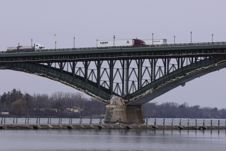 Peace Bridge, Fredsbron, i Buffalo i New York.