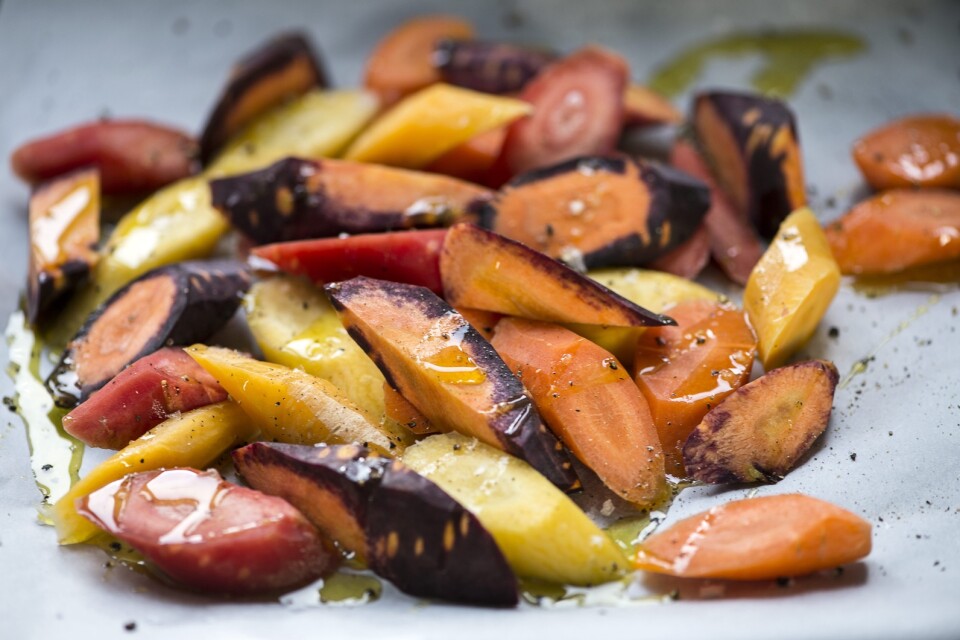 Rostade morötter – en smakfest.