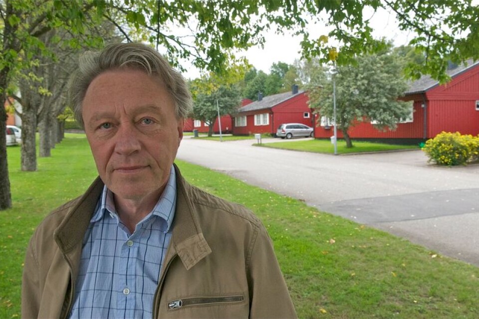 Per-Inge Olsson (MP) hoppas fortsatt på ett tågstopp. ”Det är ett vallöfte”, säger han.