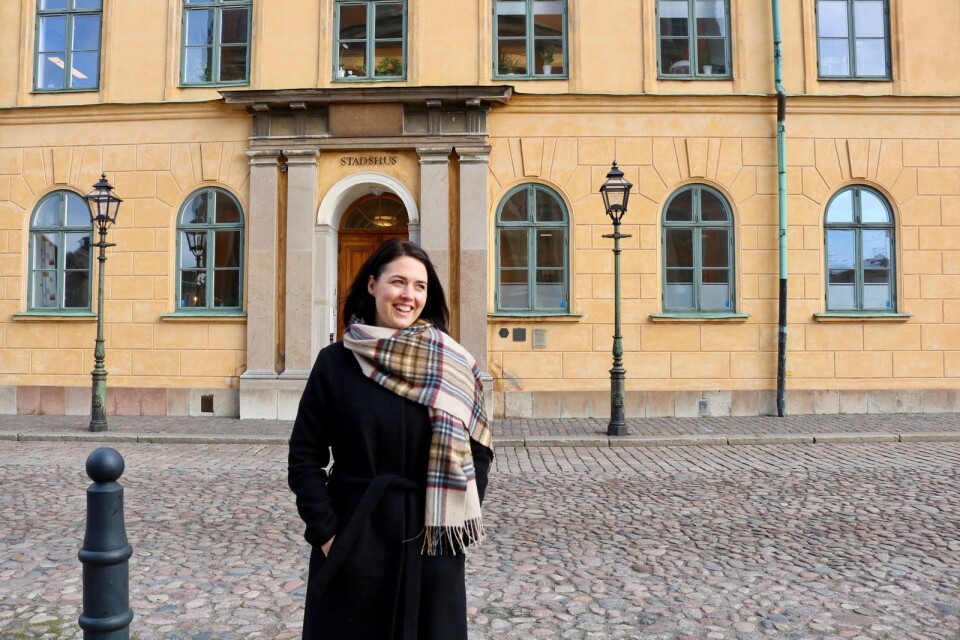 Företagaren Hanne Deverén ska ledare Moderaterna i Kalmar kommun.