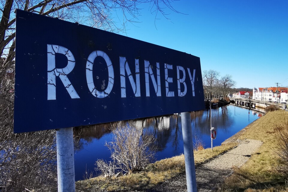 Ronneby, ligger illa till. i befolkningsstatistiken.