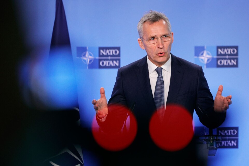 Vid konferensen Folk och försvar i måndags deltog bland andra Natos generalsekreterare Jens Stoltenberg.