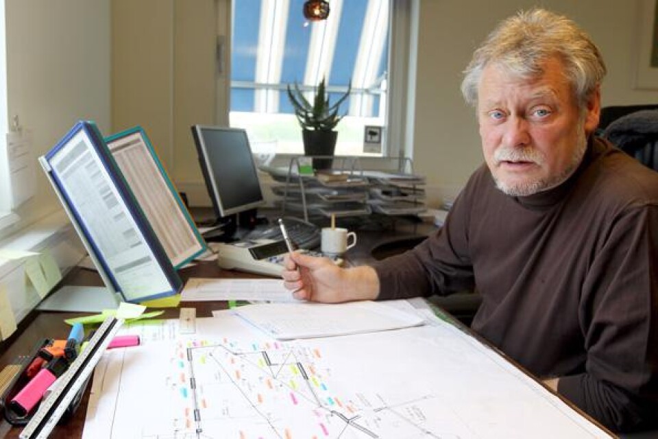 Han började som smedlärling på 70-talet. Nu blir det mest skrivbordsjobb för Jörgen Södergren.
