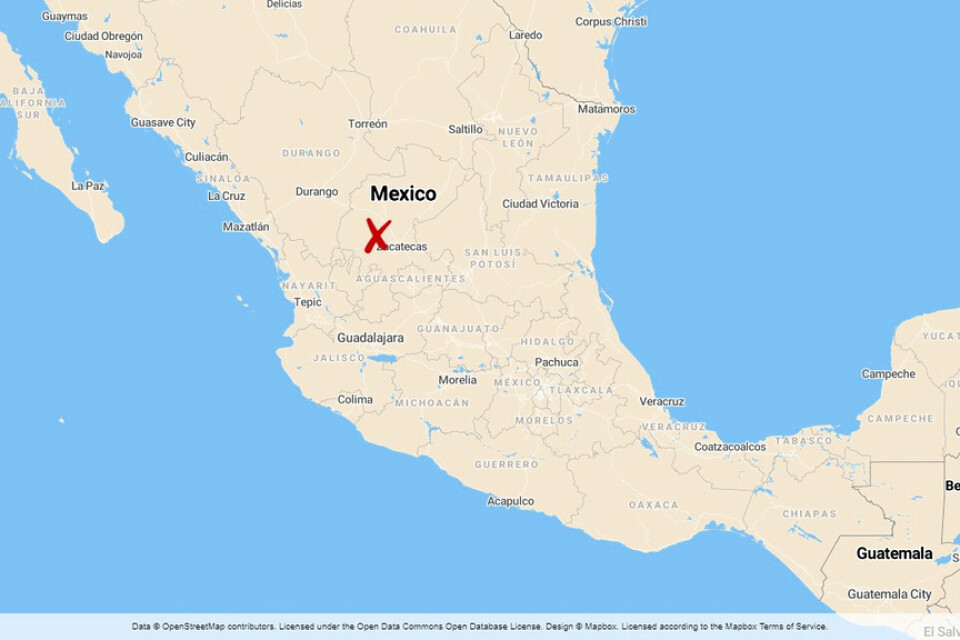 Zacatecas i Mexiko.