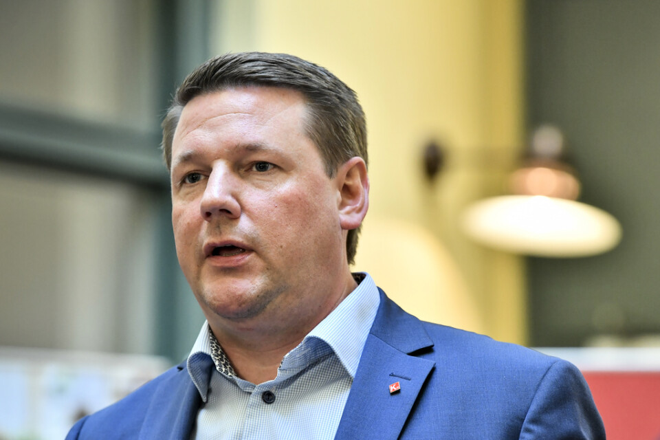 Kommunals förbundsordförande Tobias Baudin.
