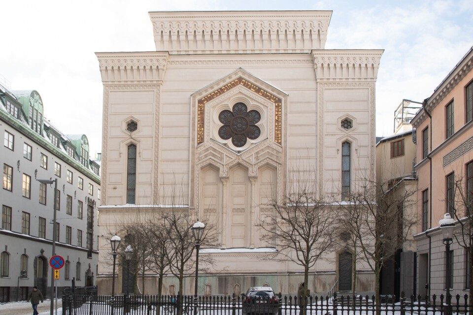 Stockholms stora synagoga.