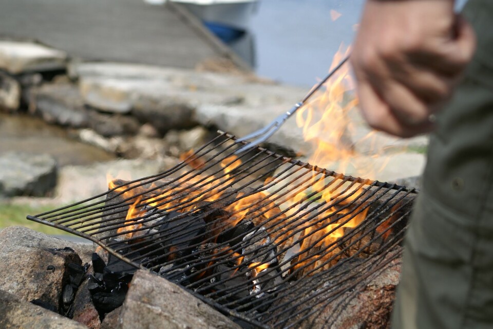 Eldningsförbud införs i länet.