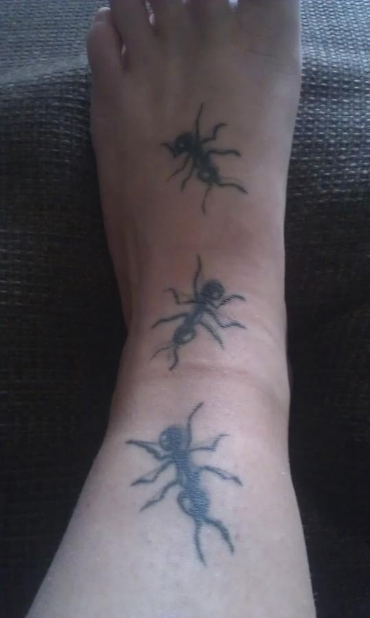 Mina myror gjorde av TattooNation Jönköping.