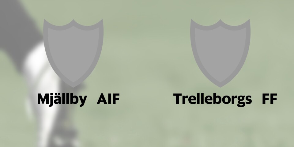 Mjällby AIF vann i P 16 Nationell Grupp 1 herr mot Trelleborgs FF