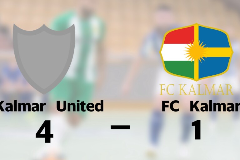FC Kalmar föll mot Kalmar United på bortaplan