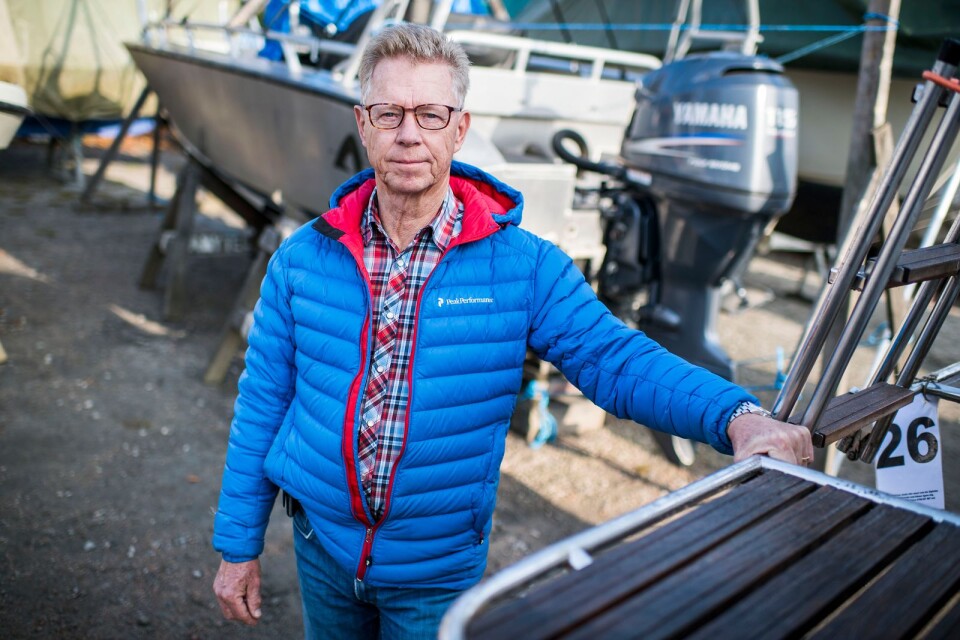 Lars Franzén har själv blivit bestulen på en båtmotor.