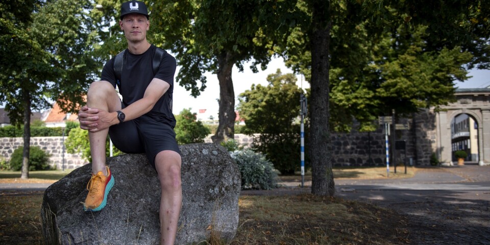 Martin bytte bodybuilding mot triathlon – kör Ironman 37 kilo lättare