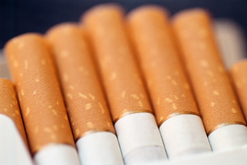 En man döms till fängelse för att ha försökt smuggla in stora mängder cigaretter. Arkivbild.