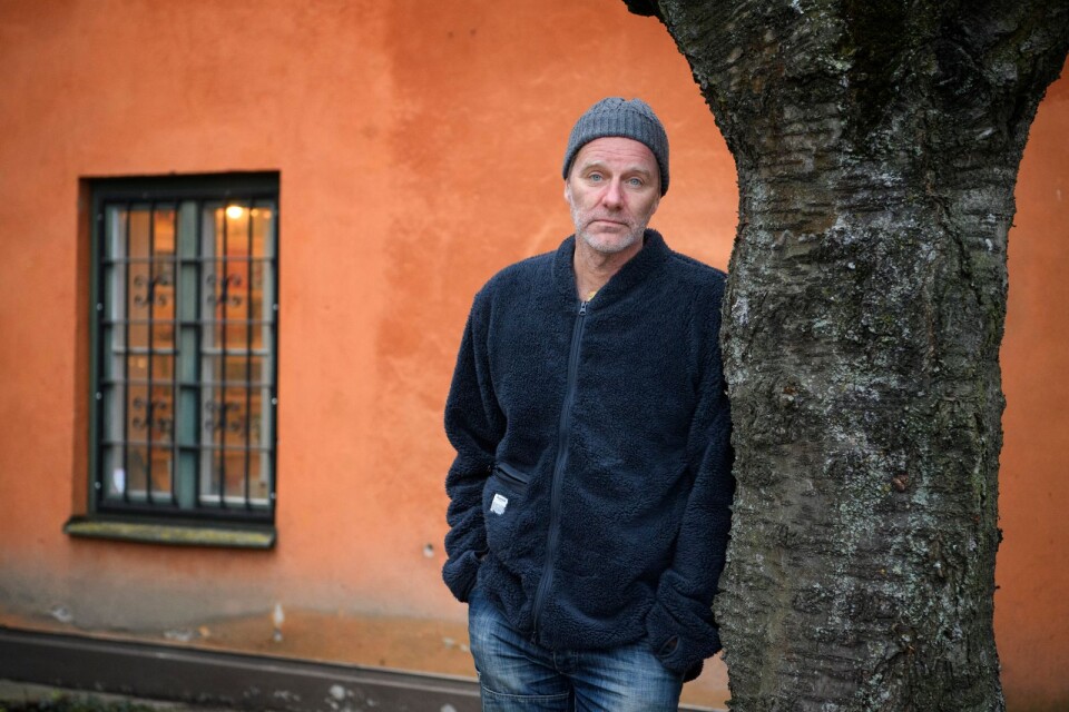 John Ajvide Lindqvist som ger ut sin nya roman "Vänligheten" i början av januari.
