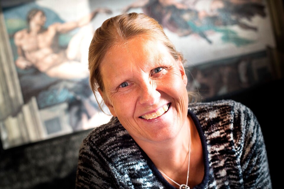 Yvonne Olsson, Fjälkinge, är sjuksköterska och har varit volontär i flera omgångar.