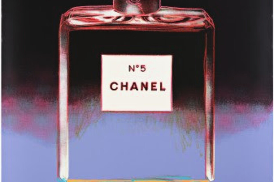Andy Warhols "Chanel" ur serien "Ads". Pressbild
