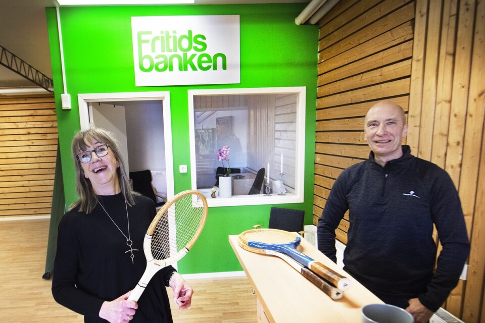Pia Olsson and Jonas Bengtsson are in charge for Fritidsbanken.