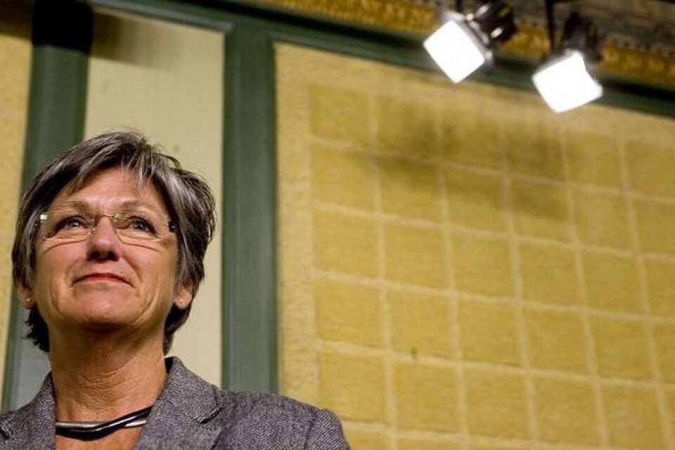 Socialförsäkringsminister Cristina Husmark Pehrsson (kd).
