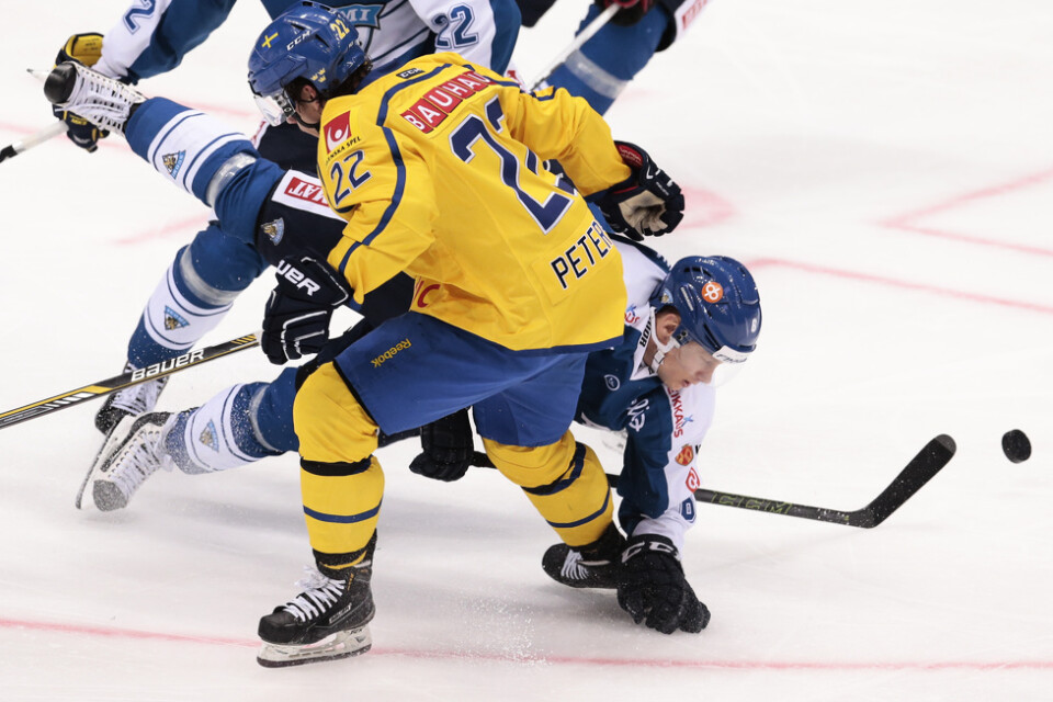 Tre Kronor-spelaren André Petersson återvänder till HV71. Arkivbild.
