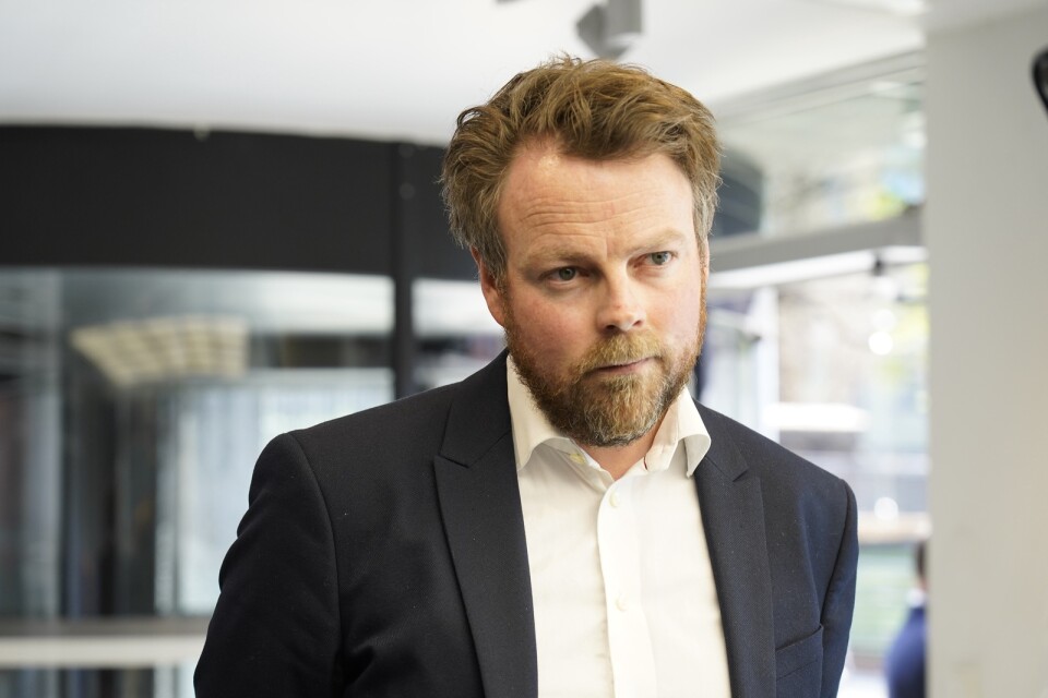 Den norske arbetsmarknadsminister Torbjørn Røe Isaksen (H). Arkivbild.