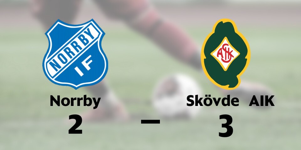 Förlust för Norrby hemma mot Skövde AIK