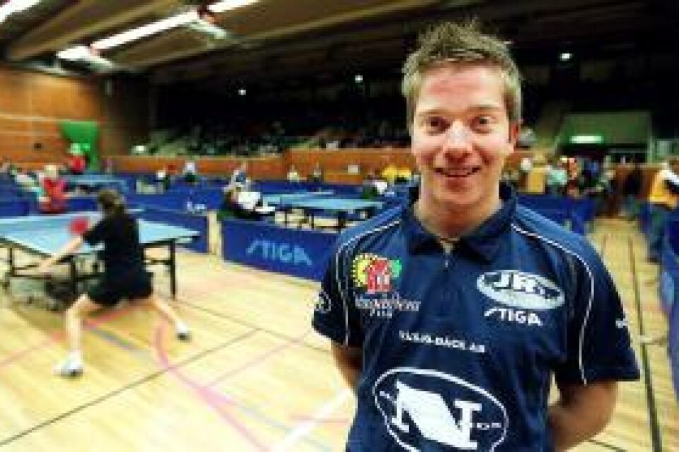 Rankar segern högt. Lukas Rydén har väntat i några år. Nu kan han äntligen titulera sig svensk mästare. "Det största efter lag-EM-guldet" säger han. Arkivfoto