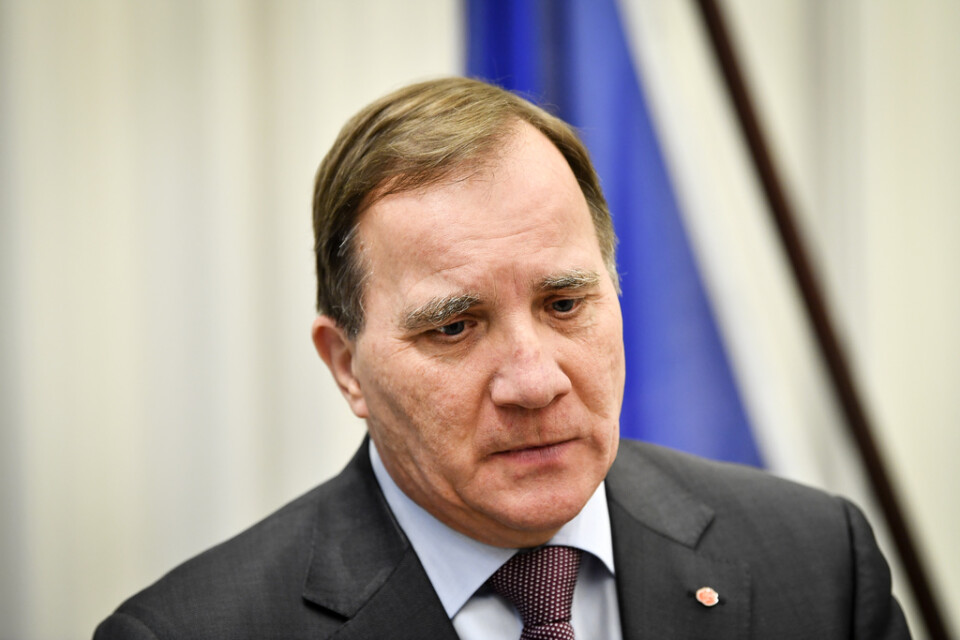 "Jag är också arg, naturligtvis, och orolig", säger statsminister Stefan Löfven (S) i en intervju med TT.