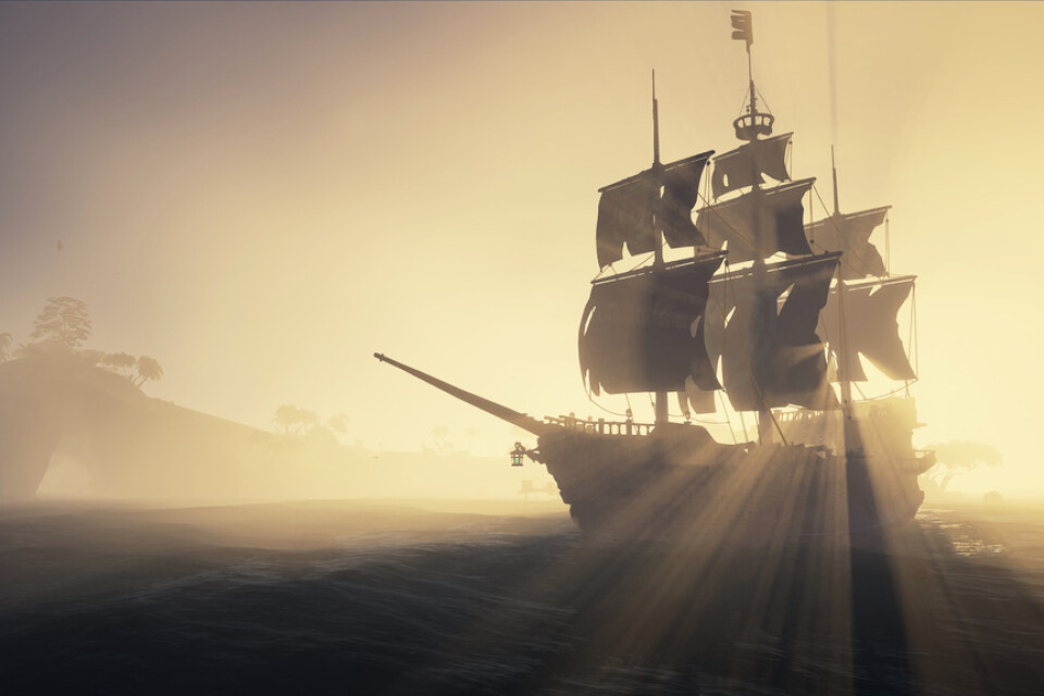 Kanske är det här rätt tid att ge sig i kast med piratlivet i "Sea of thieves". Pressbild.