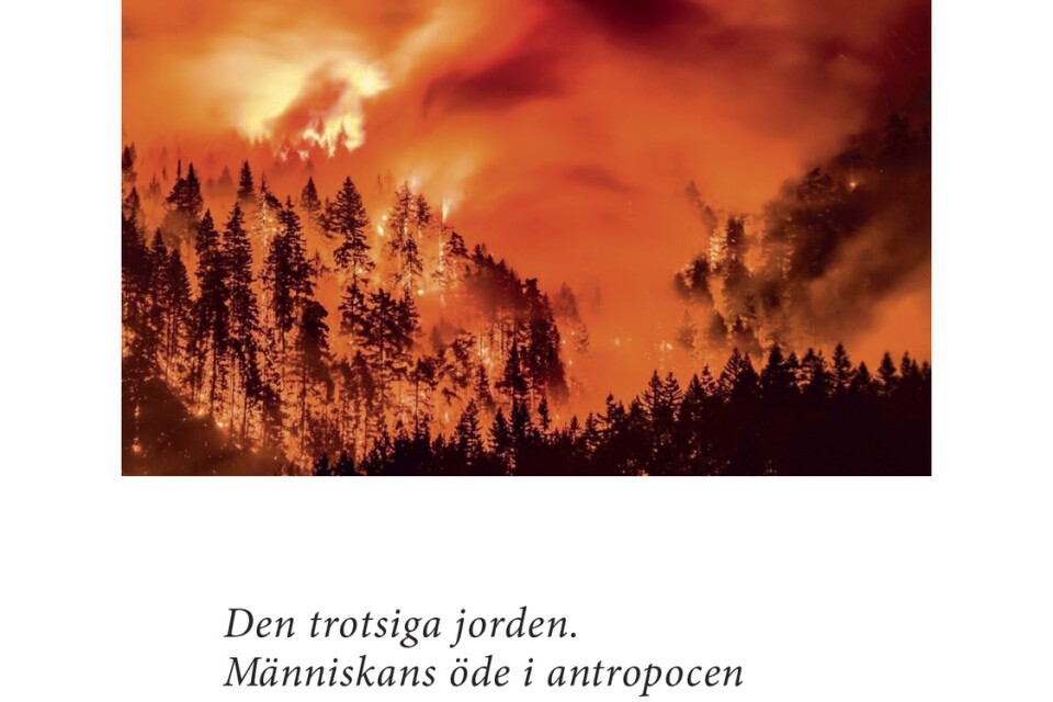 Clive Hamiltons bok "Den trotsiga jorden", utgiven 2019 på svenska.