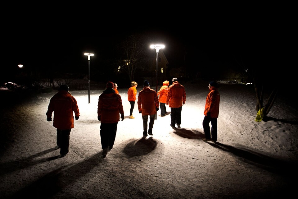 Initiativtagarna hoppas att nattvandringssatsningen i Tollarp fortsätter efter sommaren.