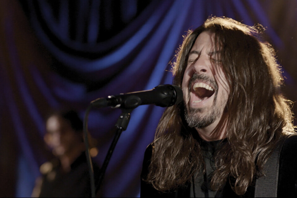 Dave Grohl och Foo Fighters ska testa discogenren. Arkivbild.