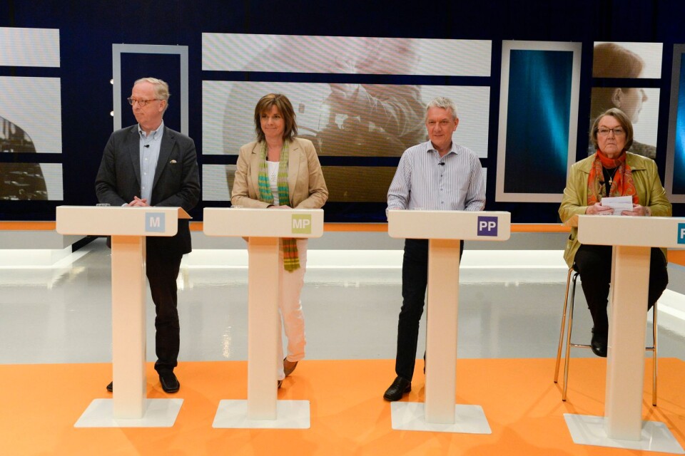 EU-valdebatt i SVT 2014. När vi går till EU-val i vår gör det vi det i ett helt annat politiskt klimat.