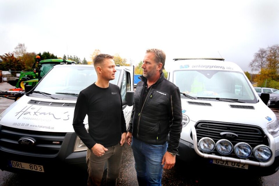 Daniel Karlsson och Håkans trädgårdstjänst förvärvar LB anläggning som i dag ägs av Lennart Brännmar – bolagen ska bestå, men samarbeta.
