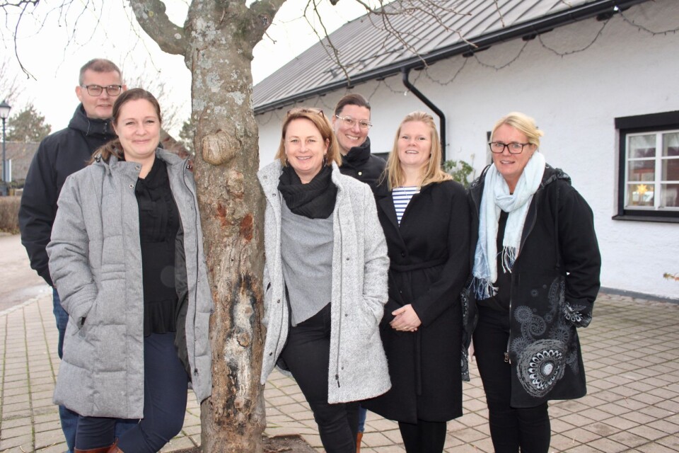Mattias Pettersson, Ulrika Sköld, Maria Keinvall, Camilla Lindström, Sofie Westerlund och Martina Rudestig är några av de lärare som håller kontakterna mellan skolorna och universitetet.