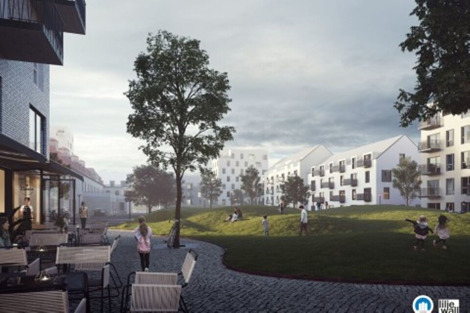 Det gamla sjukhusområdet i centrala Kristianstad ska förvandlas till en grön oas. 300-400 nya bostäder planeras.
