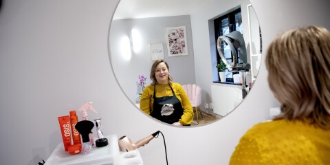 Natalia Kubinska har startat upp HairLab studio – i sitt hem – i Vilshult.