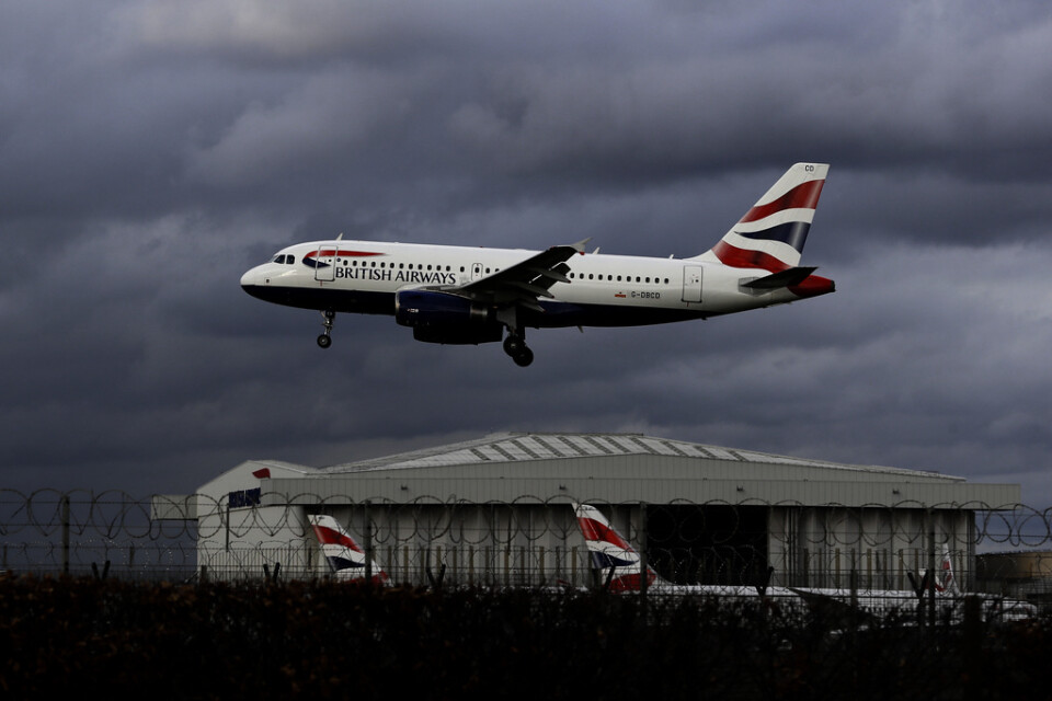 Händelsen inträffade ovanför Heathrow. Arkivbild – planet på bilden har inte direkt med larmet att göra.
