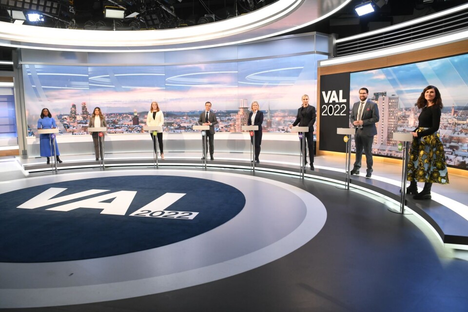 TV4:s första partiledardebatt för året ägde rum på måndagkvällen.