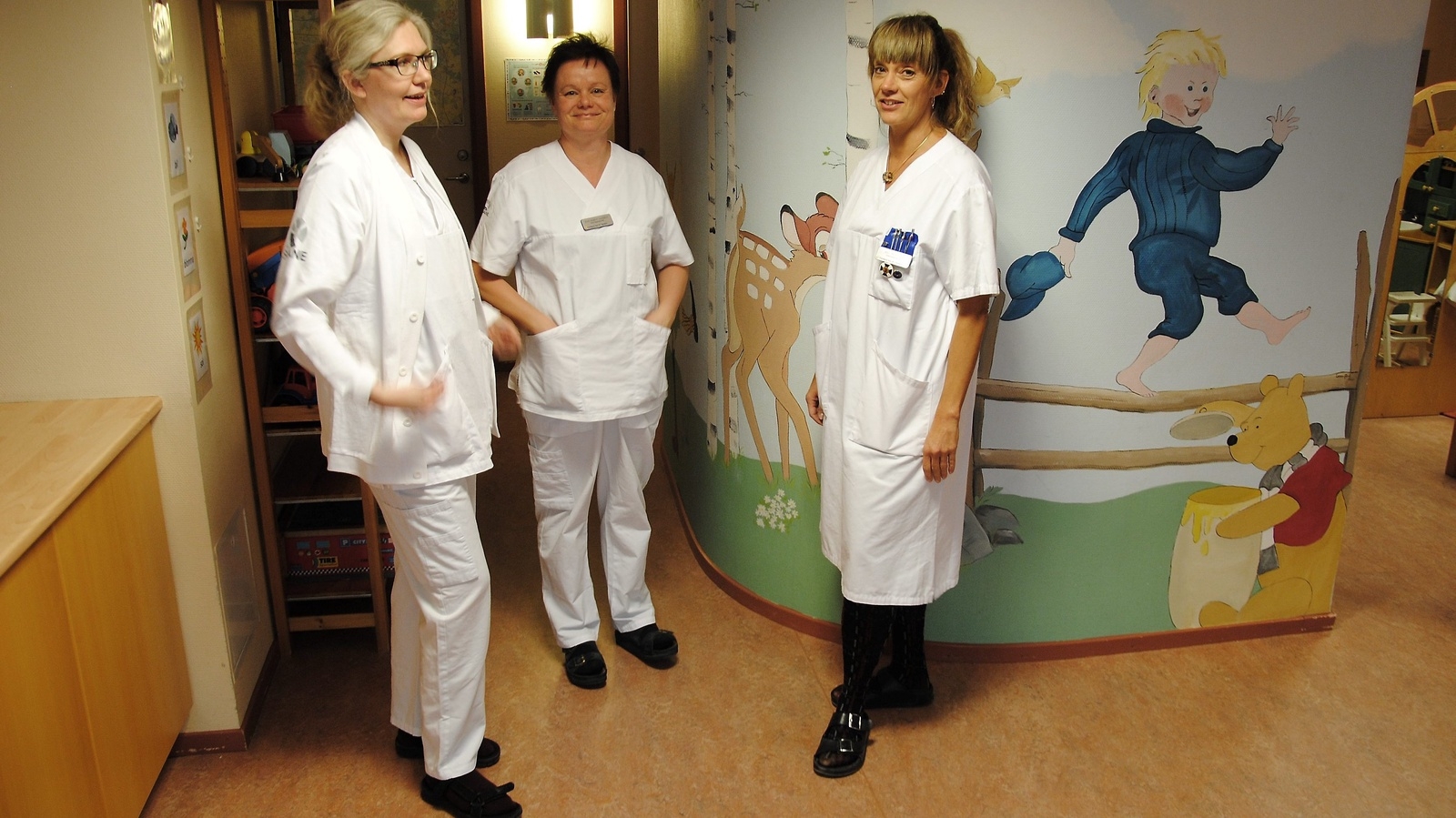 Linda Nordbjörk, Ann-Katrin Jansson och Ann-Britt Ugge har väntat i flera år på att få större lokaler för barn- och mödravårdsmottagningen.