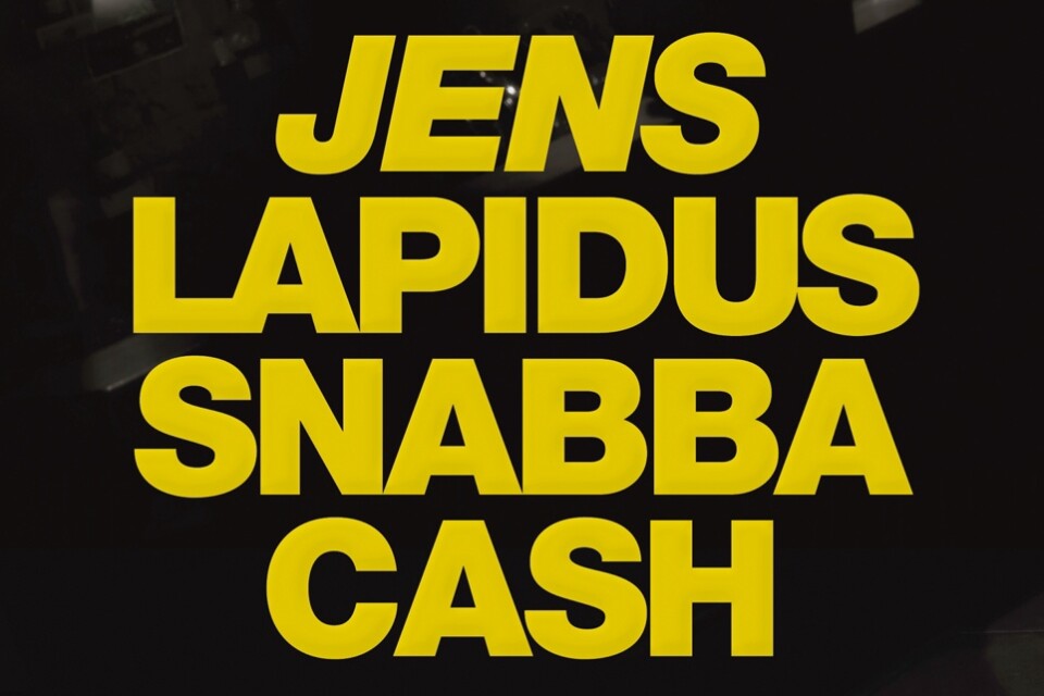 ”Snabba cash” av Jens Lapidus