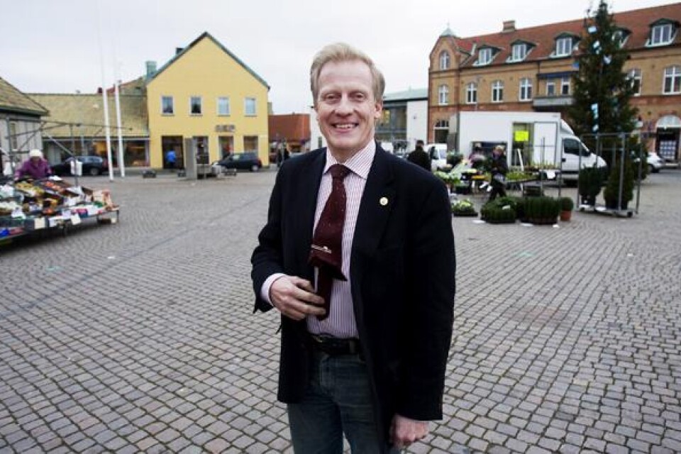 Riksdagsman Christer Akej (M) från Simrishamn.