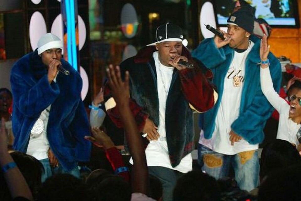 G-Unit är mer än bara 50 Cent (mitten). Young Buck (till vänster) och Lloyd Banks (till höger) har båda framgångsrika solokarriärer på gång.