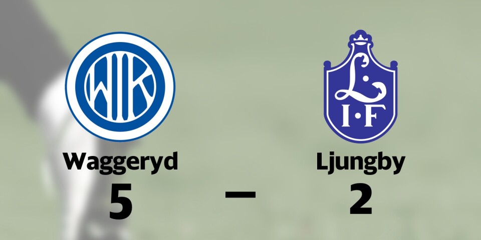 Förlust för Ljungby borta mot Waggeryd