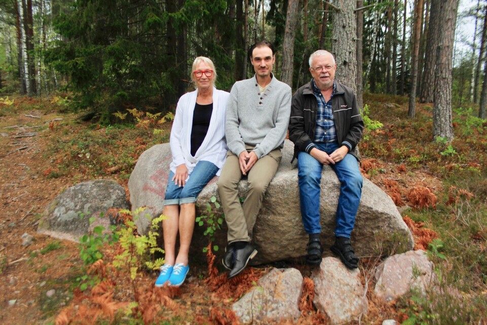 Carina Erlandsson, Niklas Erlandsson, och Torben Lundholm utgör 60 procent av miljöpartisterna på den kommunala valsedeln. Men partiet hoppas på ett större inflytande i samarbete med Alliansen.