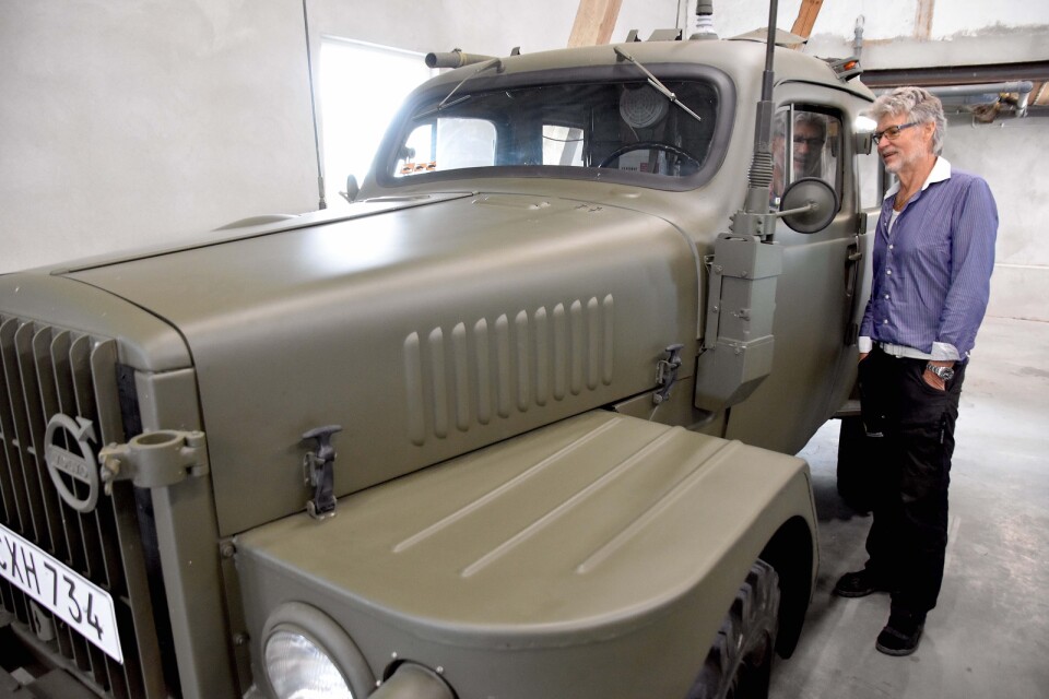 I ett decennium har Kjell Eriksson och hans son Kristian Eriksson ägnat sig åt att restaurera så kallade Suggor, en terrängbil som Volvo tillverkade på 50-talet. Nu har de börjat sälja av sitt lilla bestånd och intresset är stort.