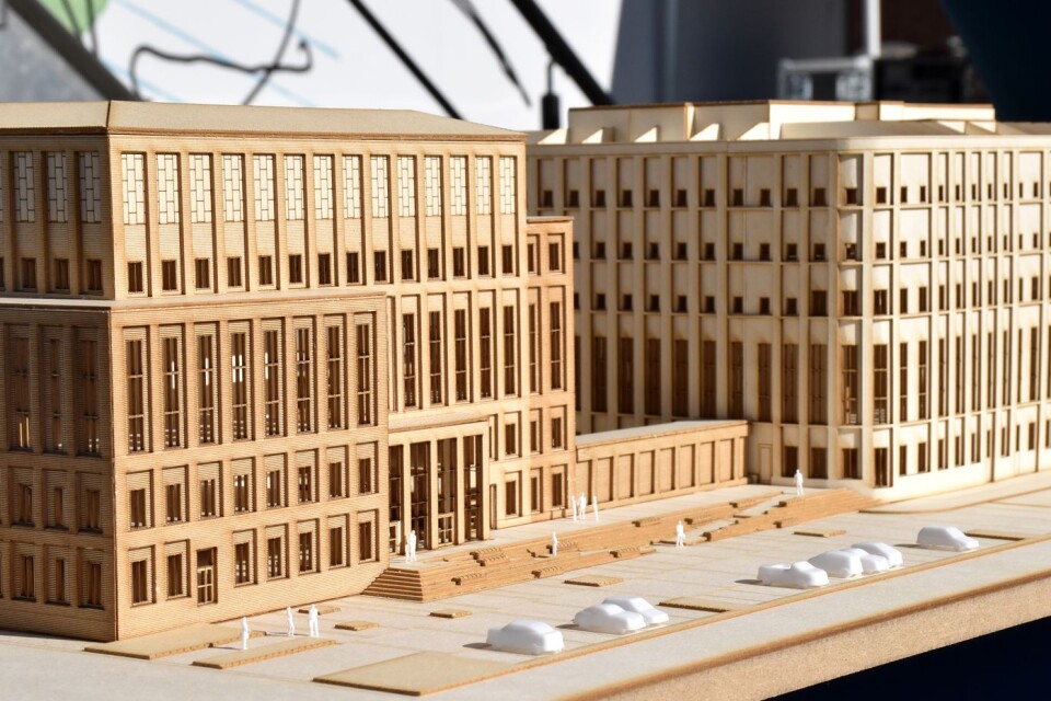 A new legal centre will be built by Vattentornsvägen. In the building, which will be approximately 35,000 square metres (60 per cent larger than City Hall).